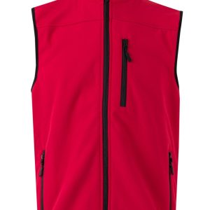 Colete Softshell com Fecho Central por Zíper Invertido para Personalizar