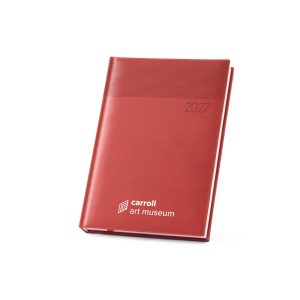 Agenda Diária A5 Carroll em PU para Personalizar