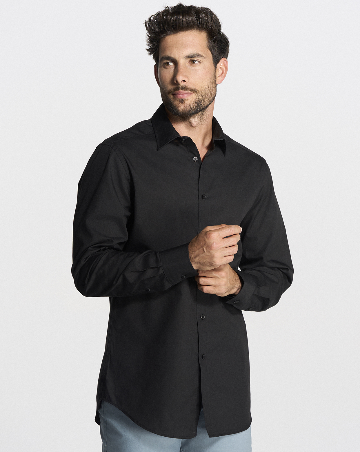 Camisa Oslo Manga Comprida Slim Fit para Personalizar