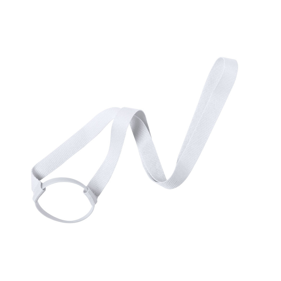 Lanyard Frinly com Suporte para Copo em Poliéster para Personalizar