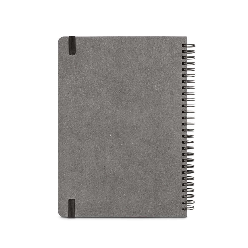 Agenda Simmel B-5 Semanal de Argolas em Pele Reciclada para Personalizar