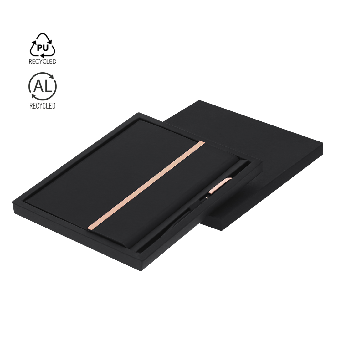 Conjunto de Caderno e Caneta Kassex Feito de PU para Personalizar
