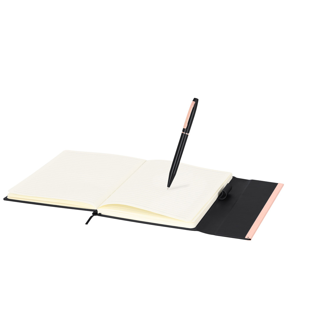 Conjunto de Caderno e Caneta Kassex Feito de PU para Personalizar