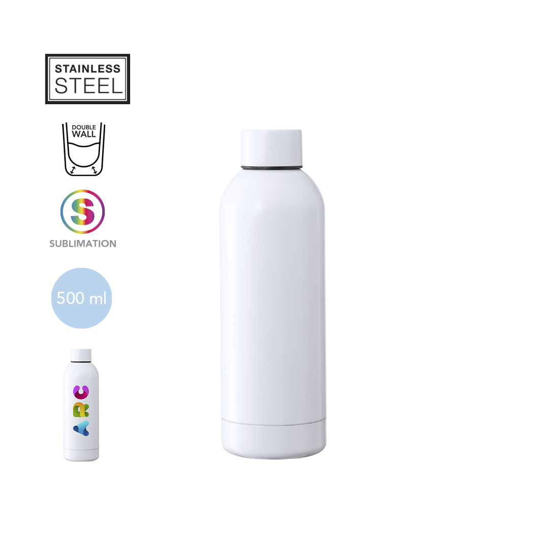 Garrafa Hodis Térmica para Sublimação de 500ml para Personalizar