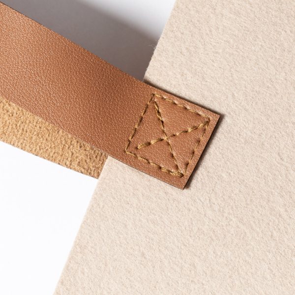 Saco Kompul da Linha Natura Fabricado em Feltro RPET para Personalizar