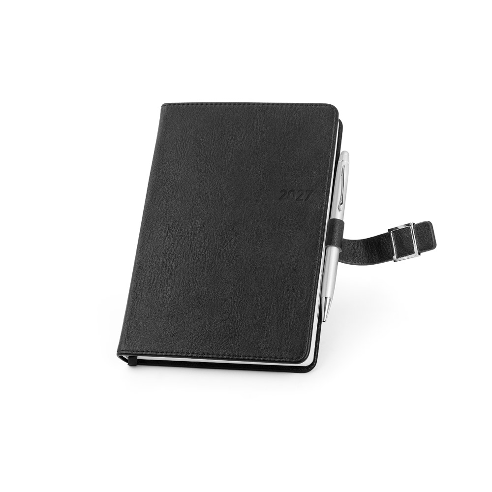 Agenda Diária Musset A5 em PU Reciclado para Personalizar