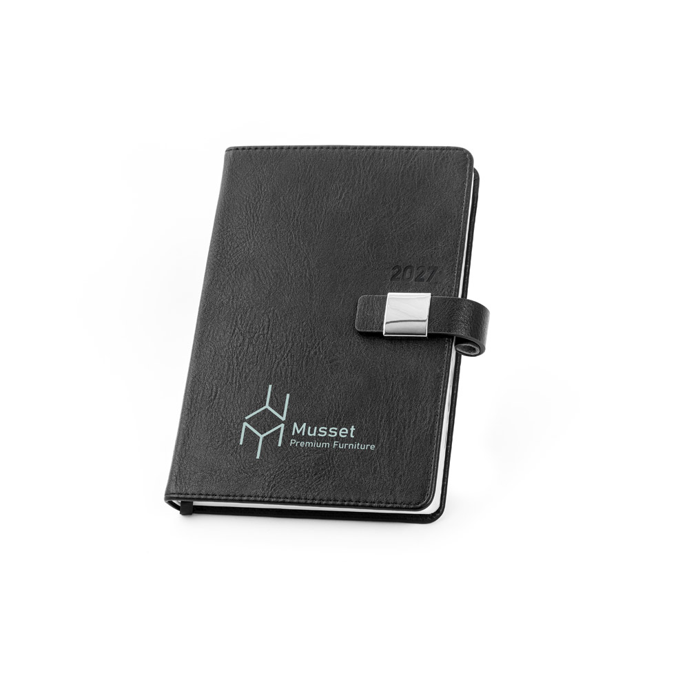 Agenda Diária Musset A5 em PU Reciclado para Personalizar