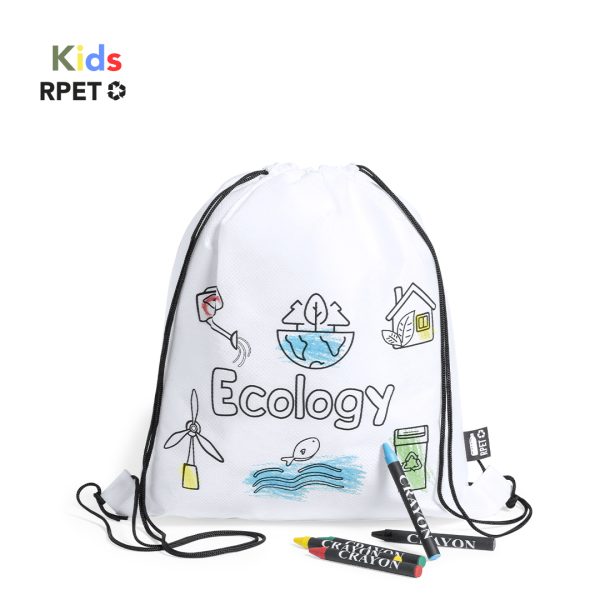 Saco Mochila Balard para Colorir em RPET para Personalizar