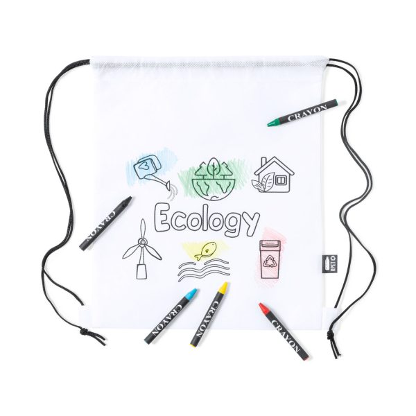 Saco Mochila Balard para Colorir em RPET para Personalizar