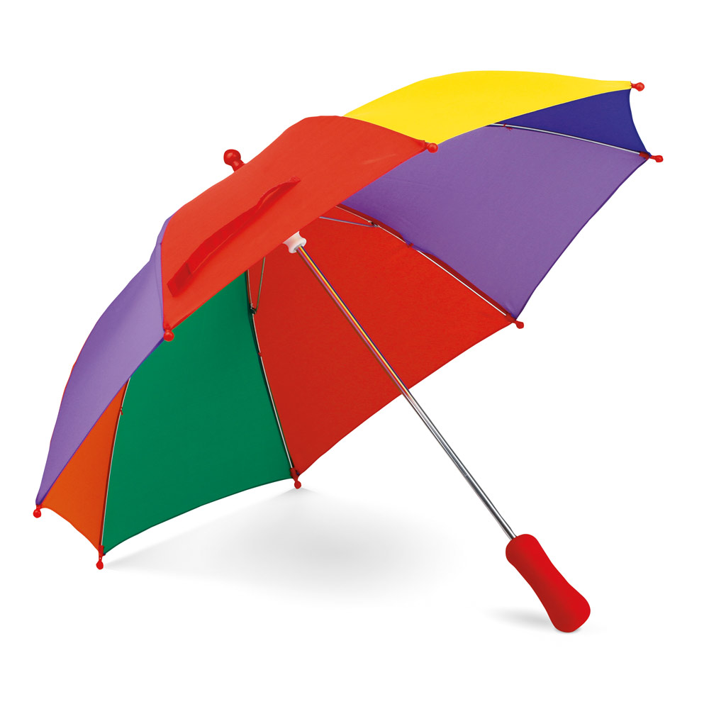 Guarda-Chuva Bambi Colorido para Criança Abertura Manual para Personalizar