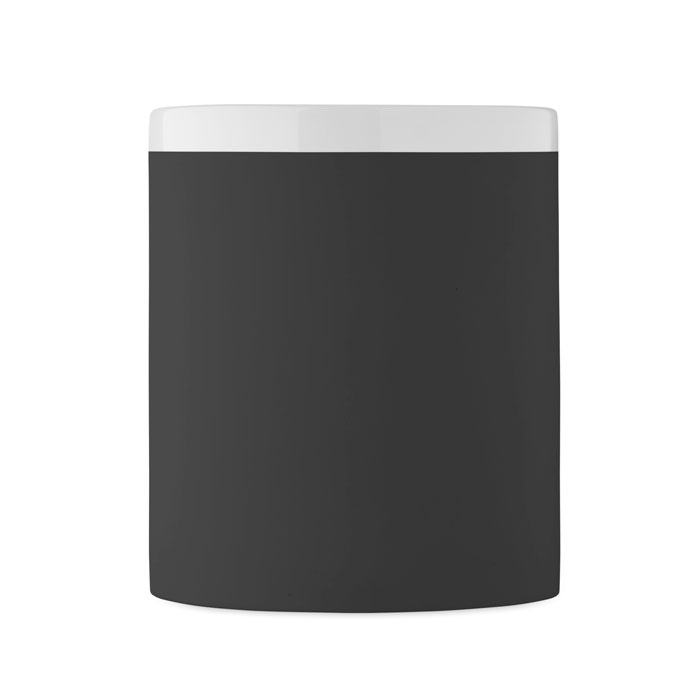 Caneca de Cerâmica Mugiva em Grés com Exterior Mate e Interior e Rebordo Brancos para Personalizar