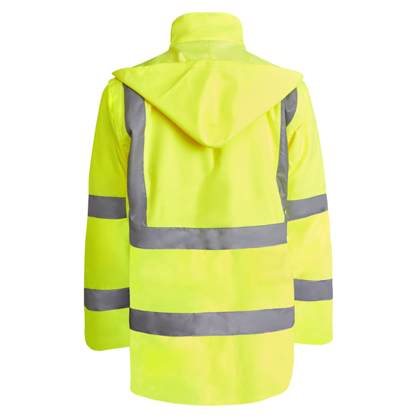 Parka Acolchoada de Alta Visibilidade Merak Bicolor para Personalizar