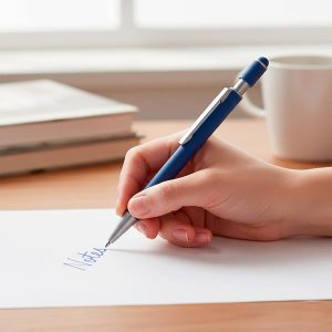 Esferográfica Pivixo com Corpo em Alumínio Reciclado com Acabamento Emborrachado para Personalizar