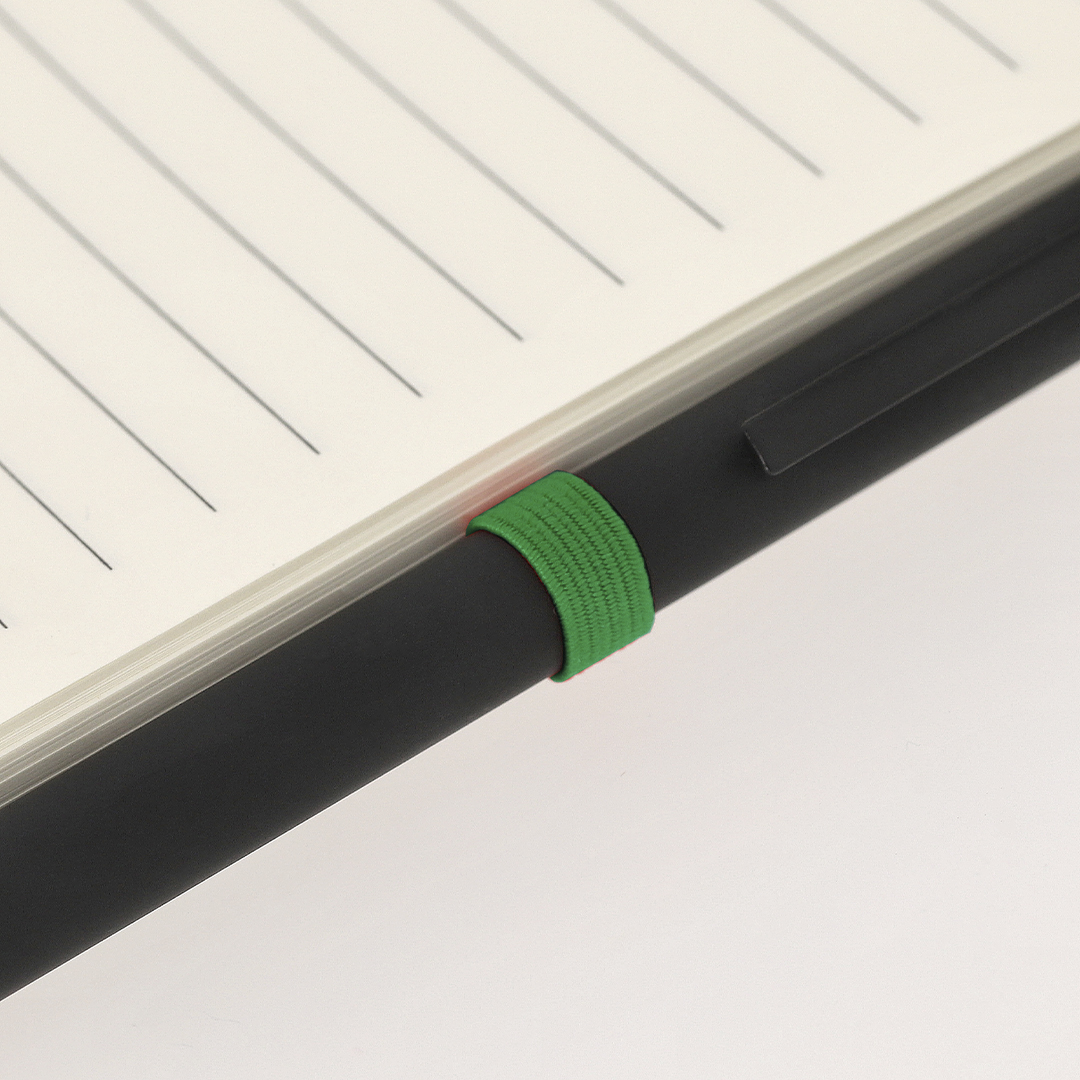 Bloco de Notas Natyel com Capa Branca Rígidas em Cartão Reciclado para Personalizar