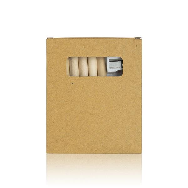 O Conjunto Drawyon Contém 6 Lápis de Cor Afia e Desenhos para Personalizar