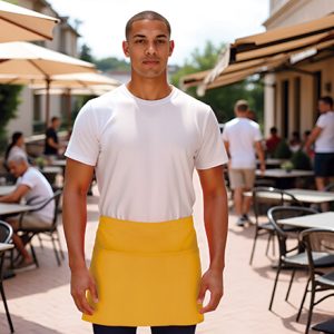 Avental Curto Coffee em Sarja de Algodão 210g para Personalizar