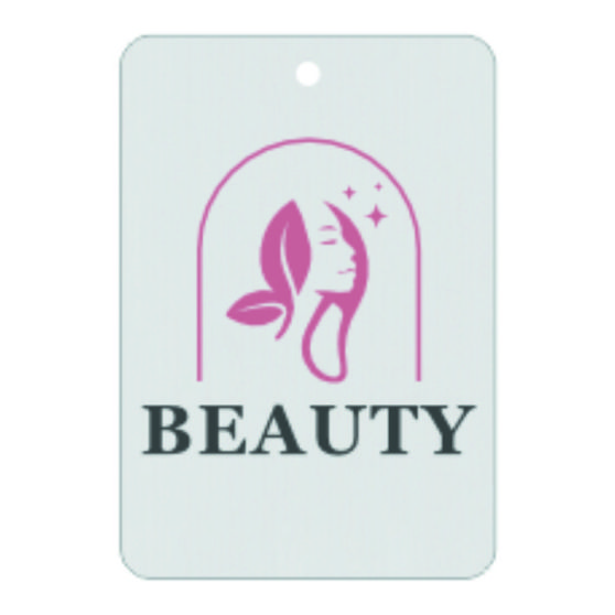 Ambientador para Automóveis em Cartão com Aroma Personalizados