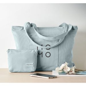 Saco Cordy Grande em Bombazina de Poliéster com Fecho de Correr para Personalizar