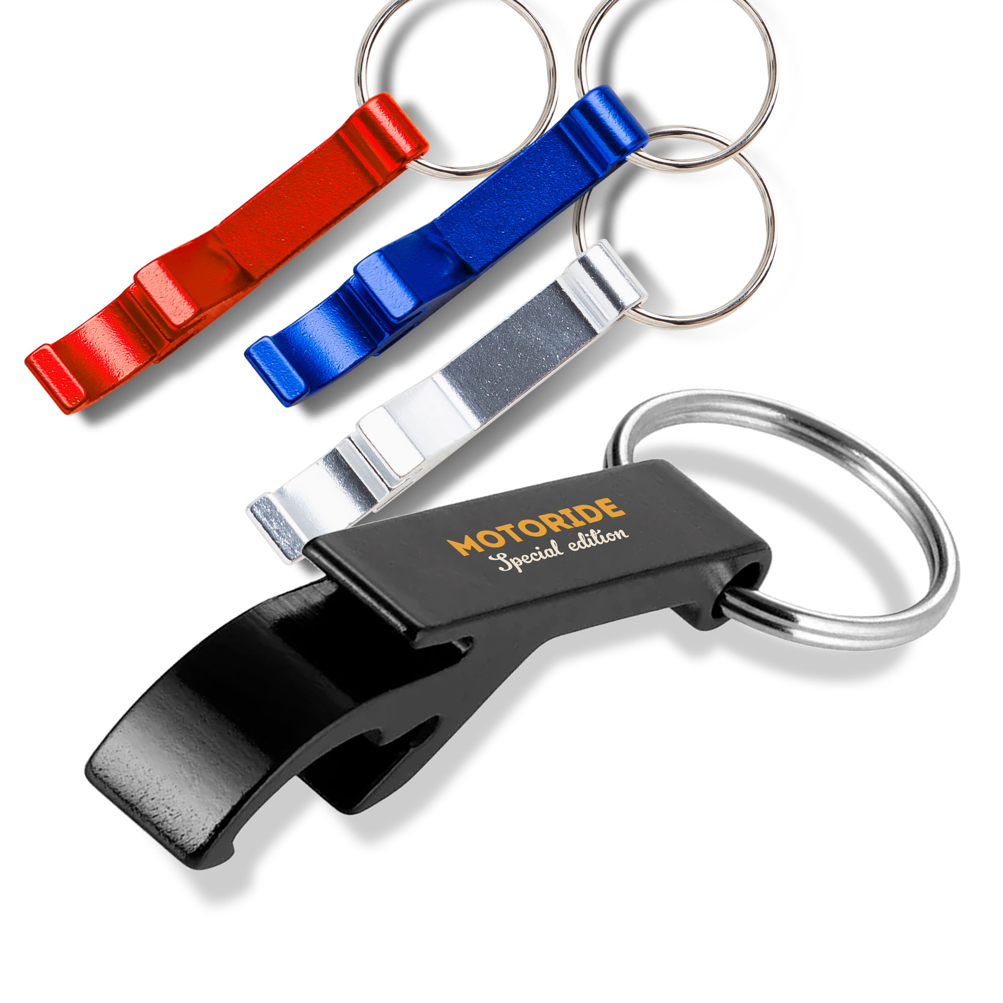 Porta-Chaves Abre-Cápsulas Keycaps com Corpo de Alumínio para Personalizar