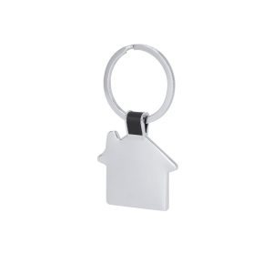 Porta-Chaves Nyrella Metálico com Design de Casa para Personalizar