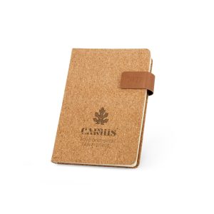 Agenda Diária Camus A5 em Cortiça com Fecho Magnético em PU para Personalizar