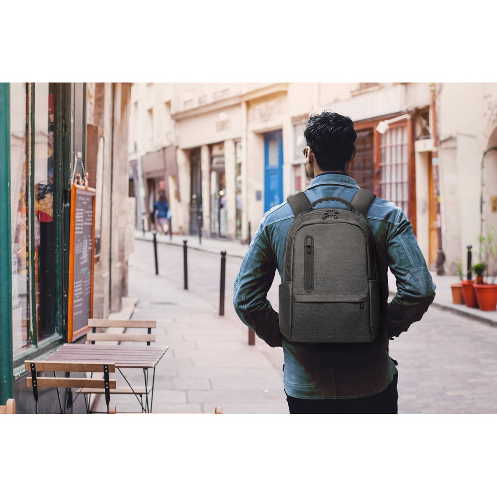 Mochila Re-Boston Impermeável para Computador Portátil 17,3" para Personalizar