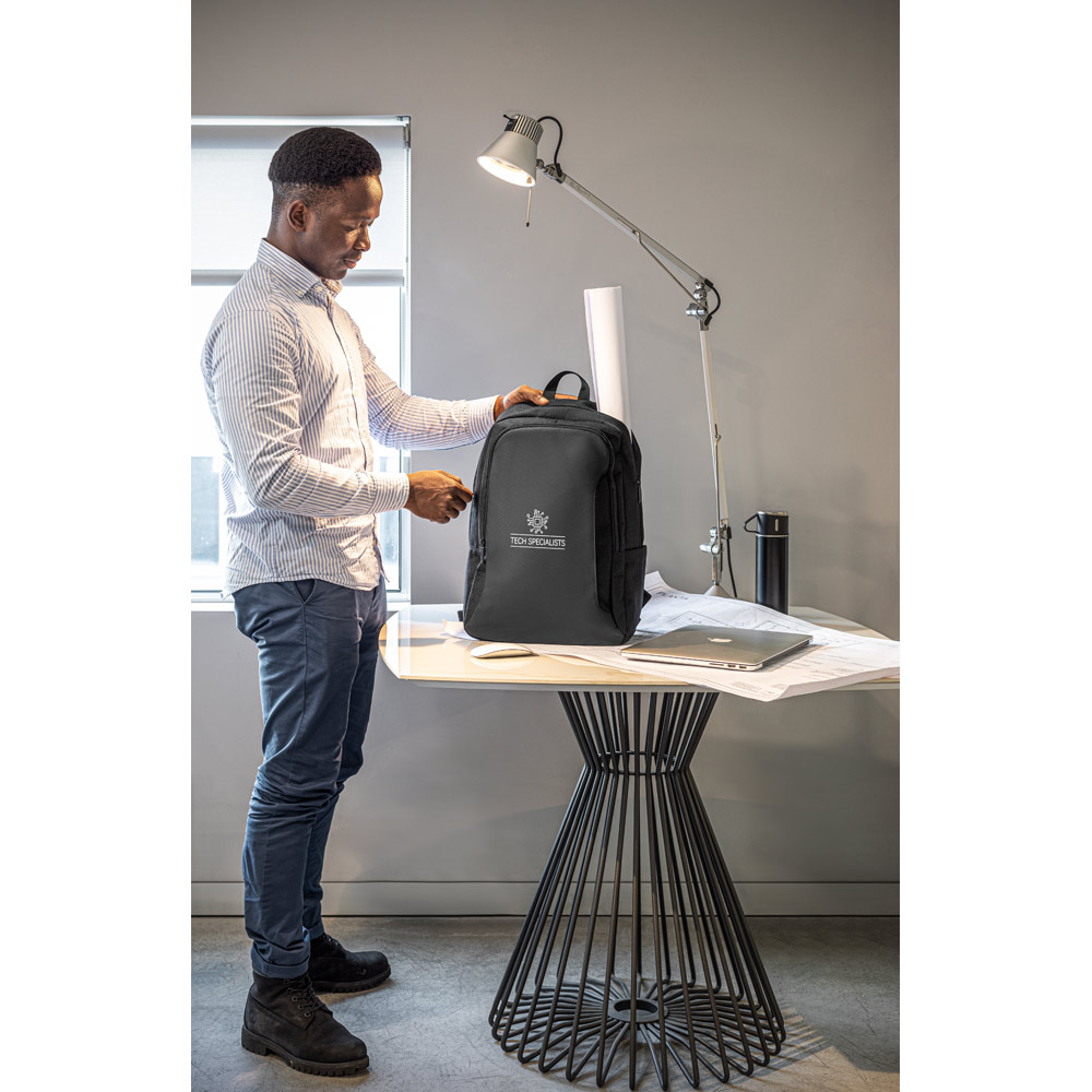 Mochila Drammen para Computador Portátil 17,3" com Revestimento Resistente à Água para Personalizar