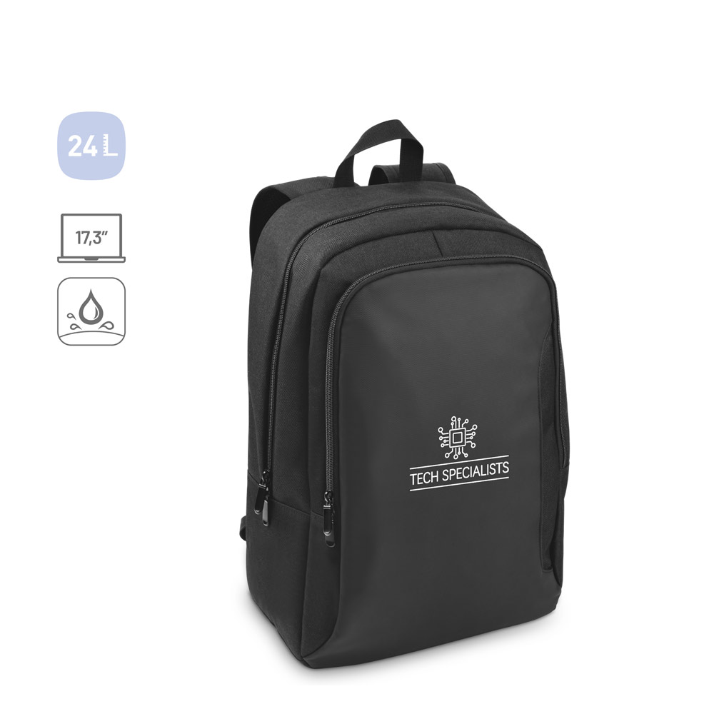 Mochila Drammen para Computador Portátil 17,3" com Revestimento Resistente à Água para Personalizar